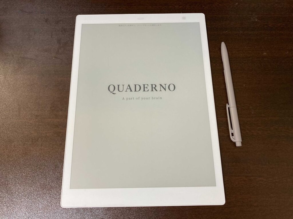 QUADERNO A5 FMVDP51 Gen.2 新 クアデルノ 電子ペーパー - タブレット